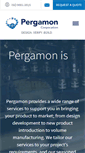 Mobile Screenshot of pergamon-corp.com